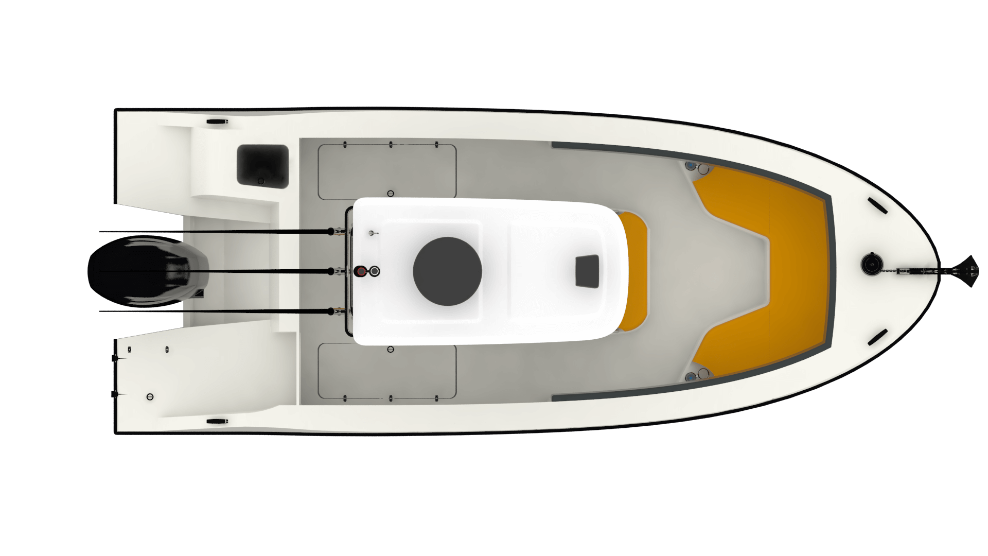 fiber balıkçı teknesi